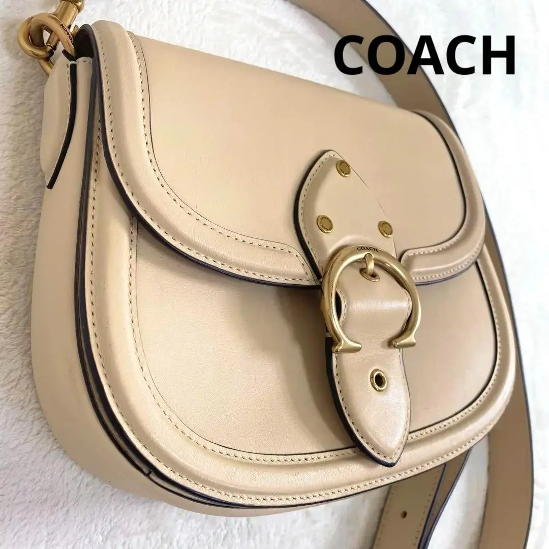 【極美品】コーチ ショルダーバッグ ビート サドル ホース アンド キャリッジ COACH（コーチ）の「ビート サドル バッグ ウィズ ホース アンド
