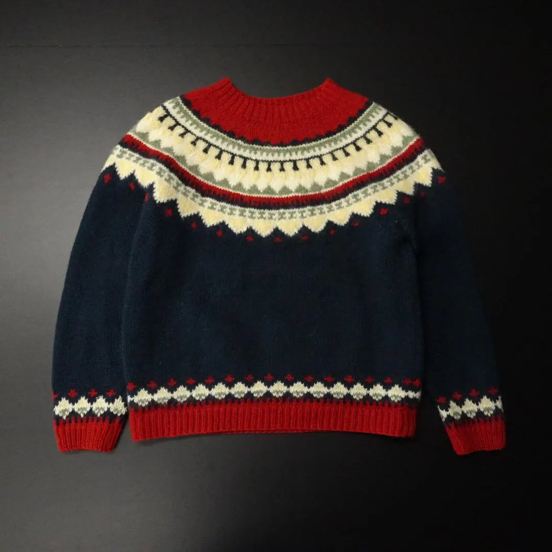 Thumbnail of 90s Eddie Bauer Long Sleeve Sweater Fair Isle Pattern