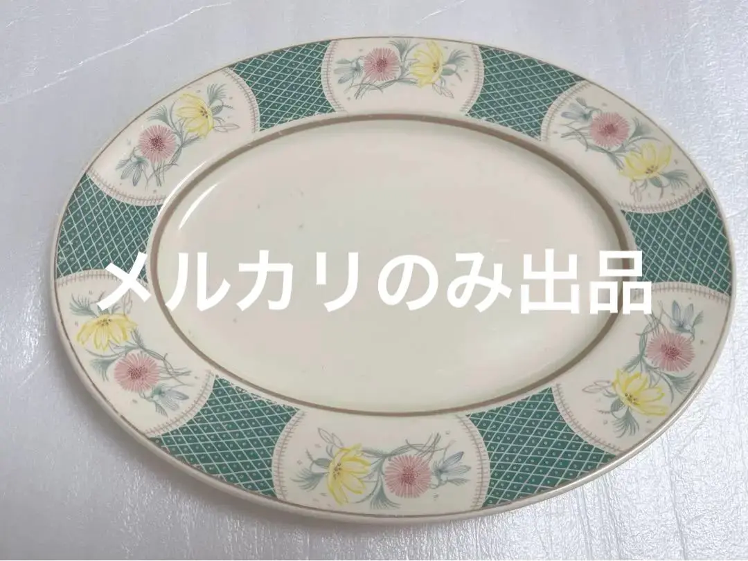 スージークーパー  パネルスプレイオーバルプレート　30cm スージークーパー パネルスプレイオーバルプレート 30cm