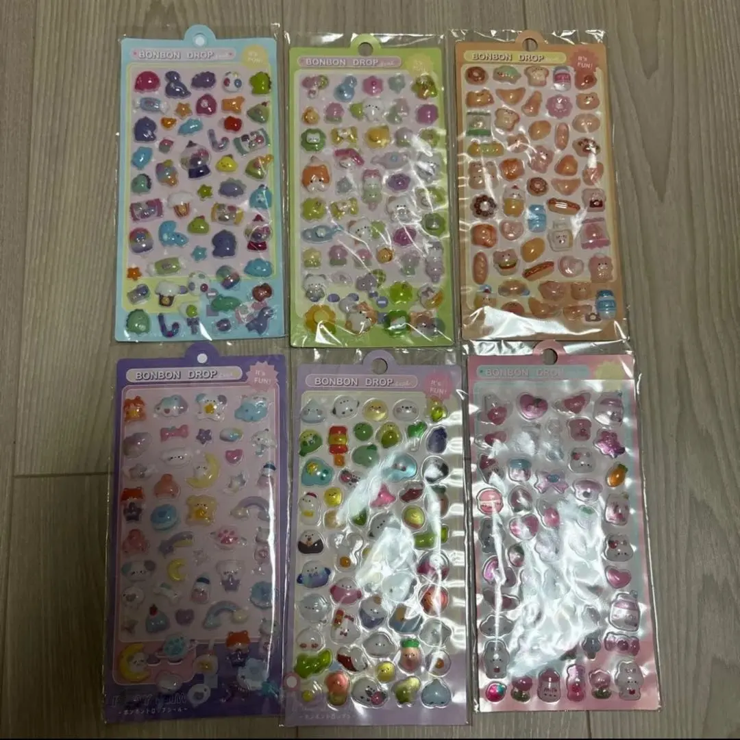 Thumbnail of BONBON DROP Stickers Set of 6