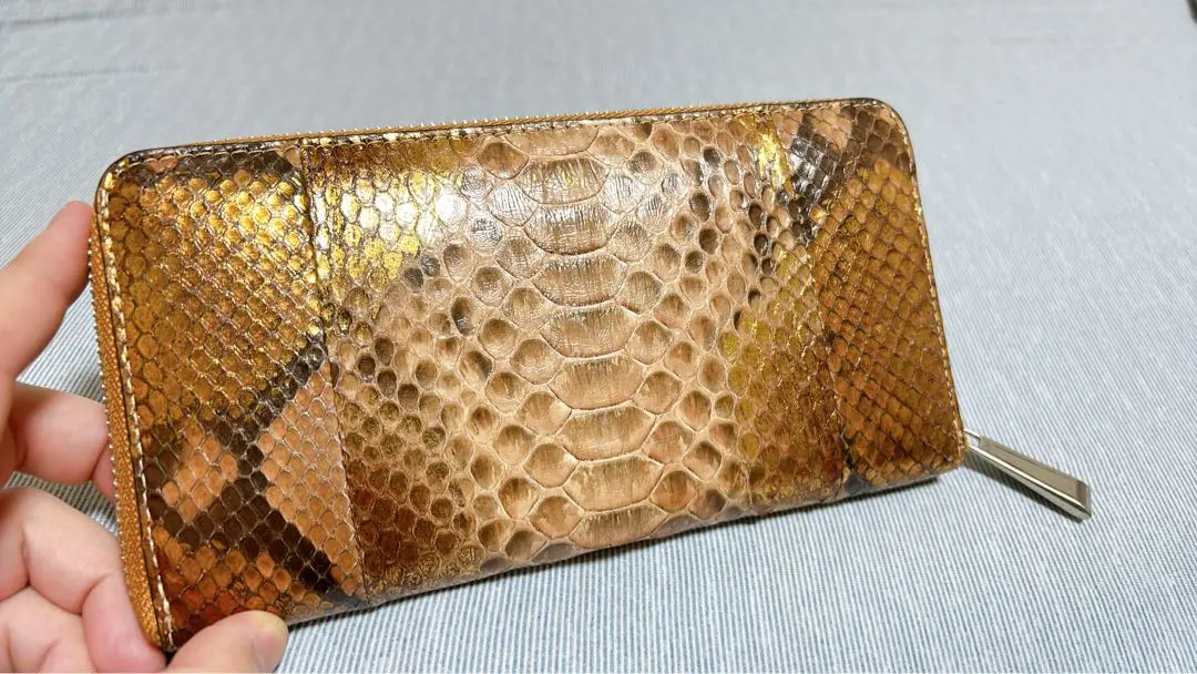 Thumbnail of Snakeskin Long Wallet (Unisex)