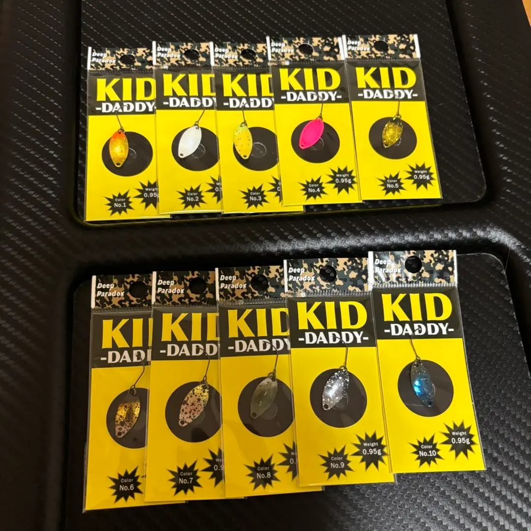 ディープパラドックス KID DADDY1.2g 10色フルセット ディープパラドックス キッド ダディ 0.95g & 1.2g / Deep