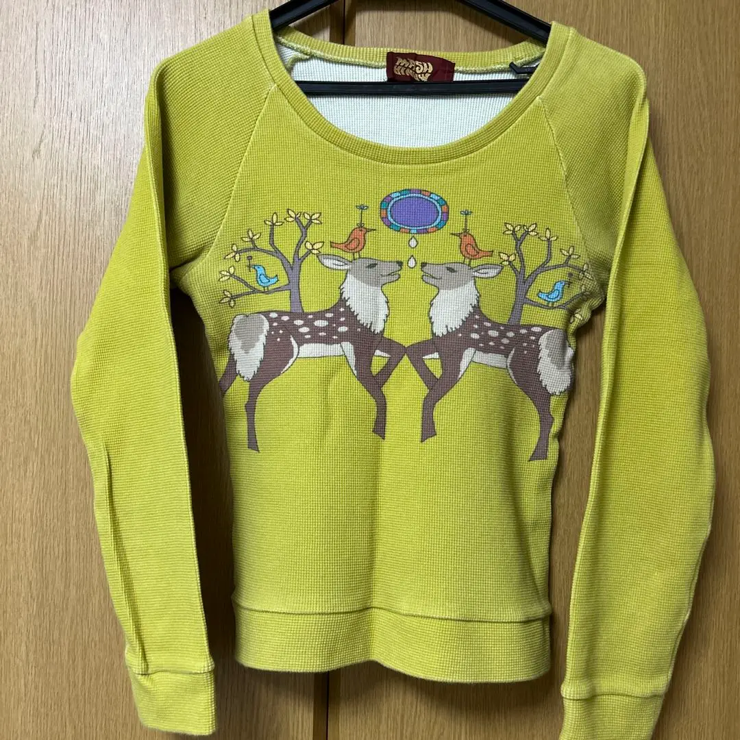mashmania マッシュマニア　長袖カットソー　リバーシブル　曼荼羅柄 2025年最新】mash mania レディース 長袖 Tシャツ・カットソーの