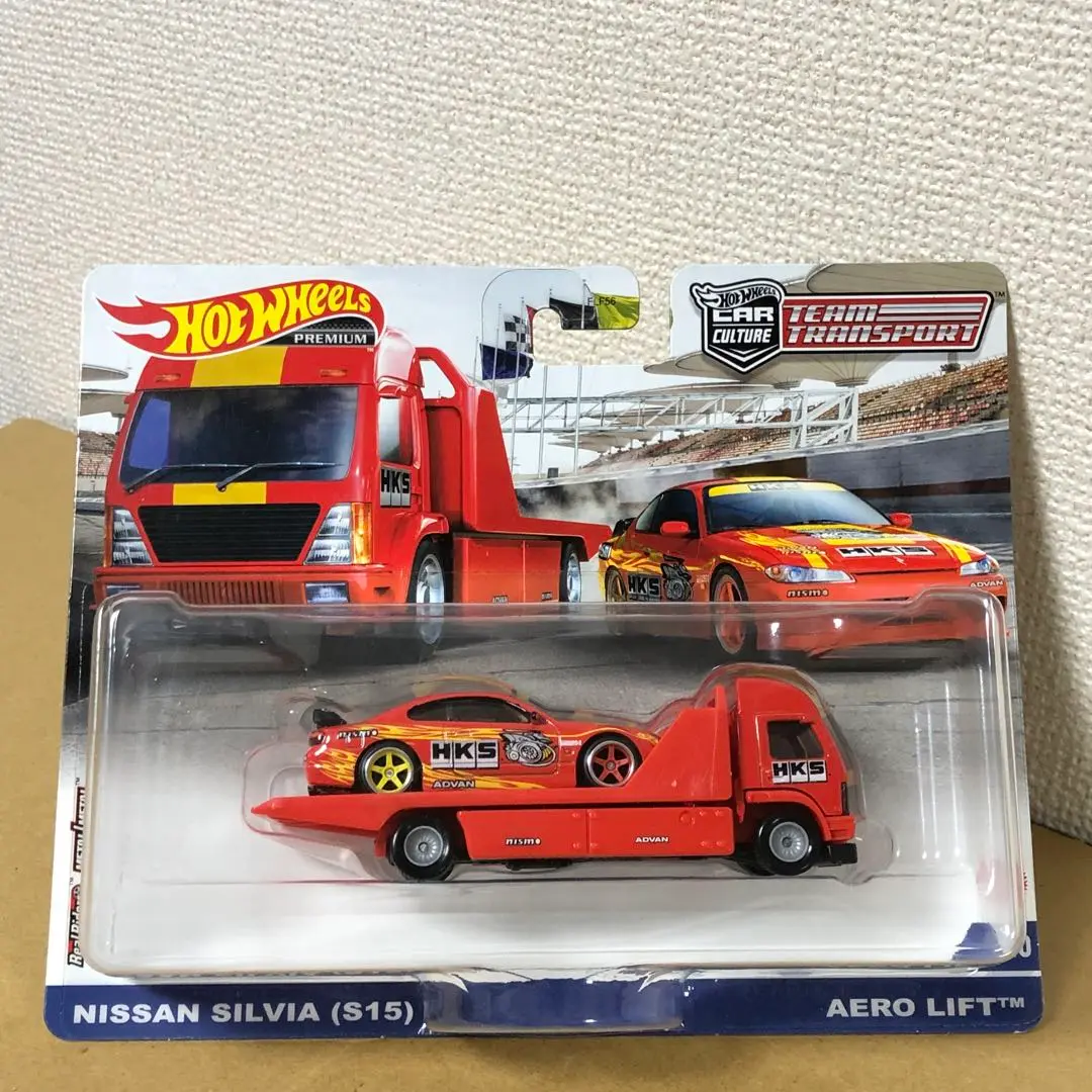 ホットウィール チームトランスポート 日産 シルビア S15 HKS 谷口信輝 ホットウィール チームトランスポート 日産 シルビア S15 HKS