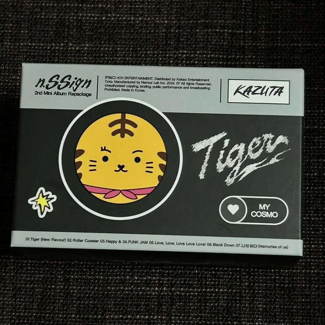 n.SSign エンサインTiger カズタ キーリングVer. Amazon.co.jp: エンサイン n.SSign - 2nd Mini Album Repackage