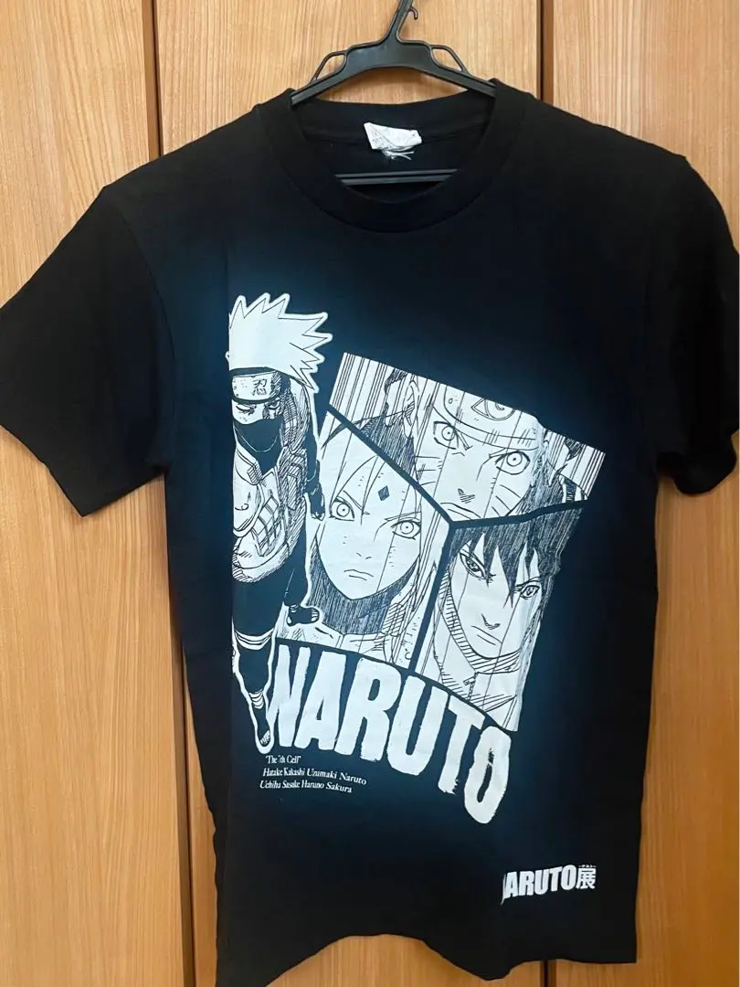 新品未使用　ナルト展　NARUTO アニメTシャツ　グレー ナルト Tシャツ XL グレー サスケ naruto アニメT 海外公式 *