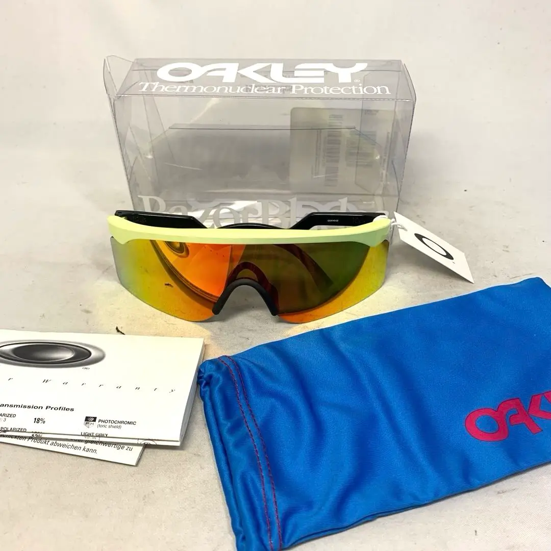 OAKLEY blades Razor オークリー 希少 当時 ビンテージ レア 🔥🚨Vintage Original 80s 90s Oakley Razor Blades Splatter