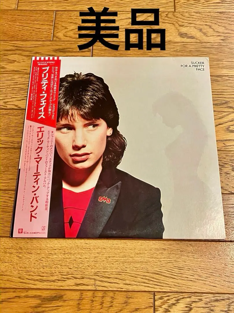 ERIC MARTIN BAND「プリティ・フェイス」レコード 帯付 中古 Yahoo!オークション - ERIC MARTIN BAND／SUCKER FOR A PRETTY