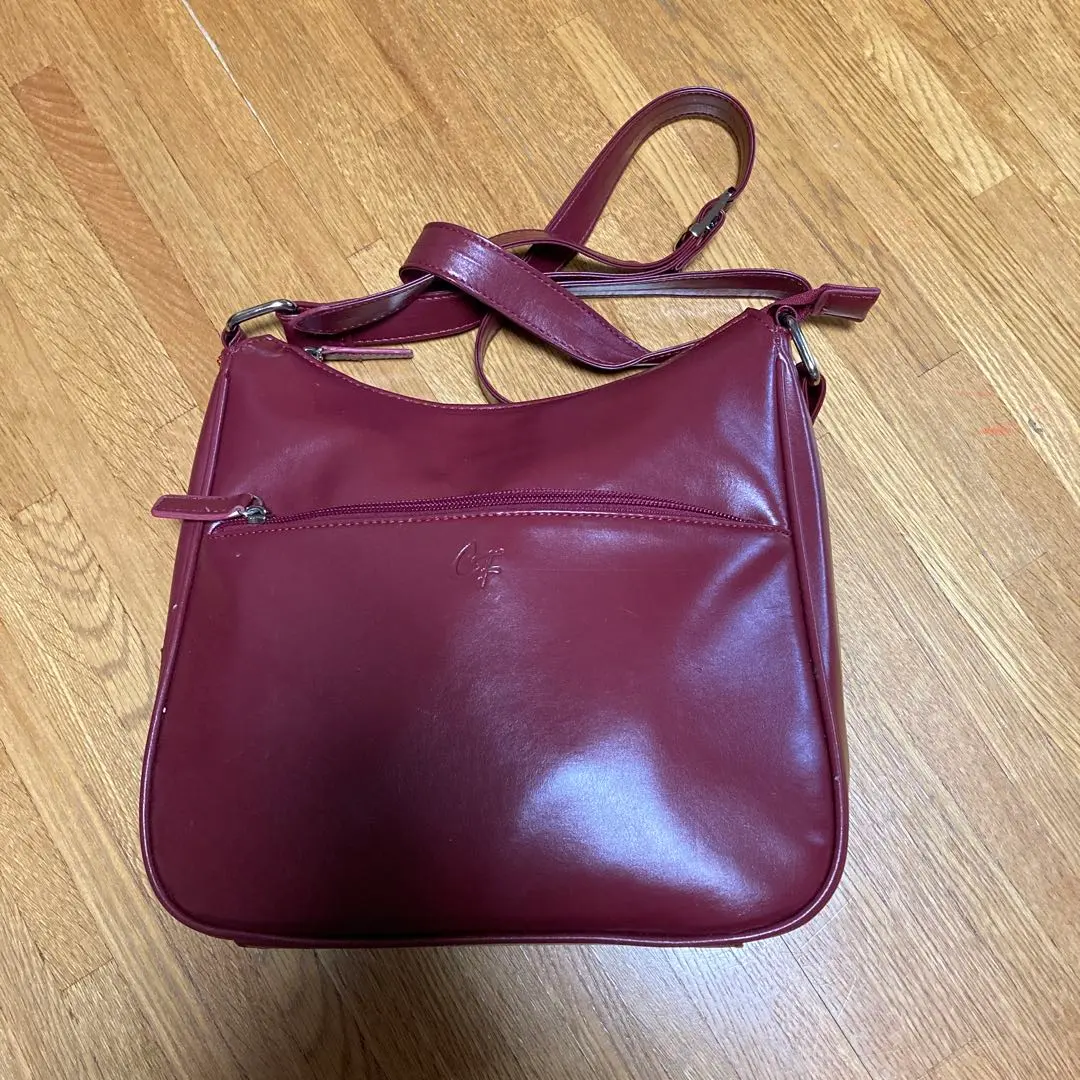 Thumbnail of Cathie Ferrari Shoulder Bag, Wine