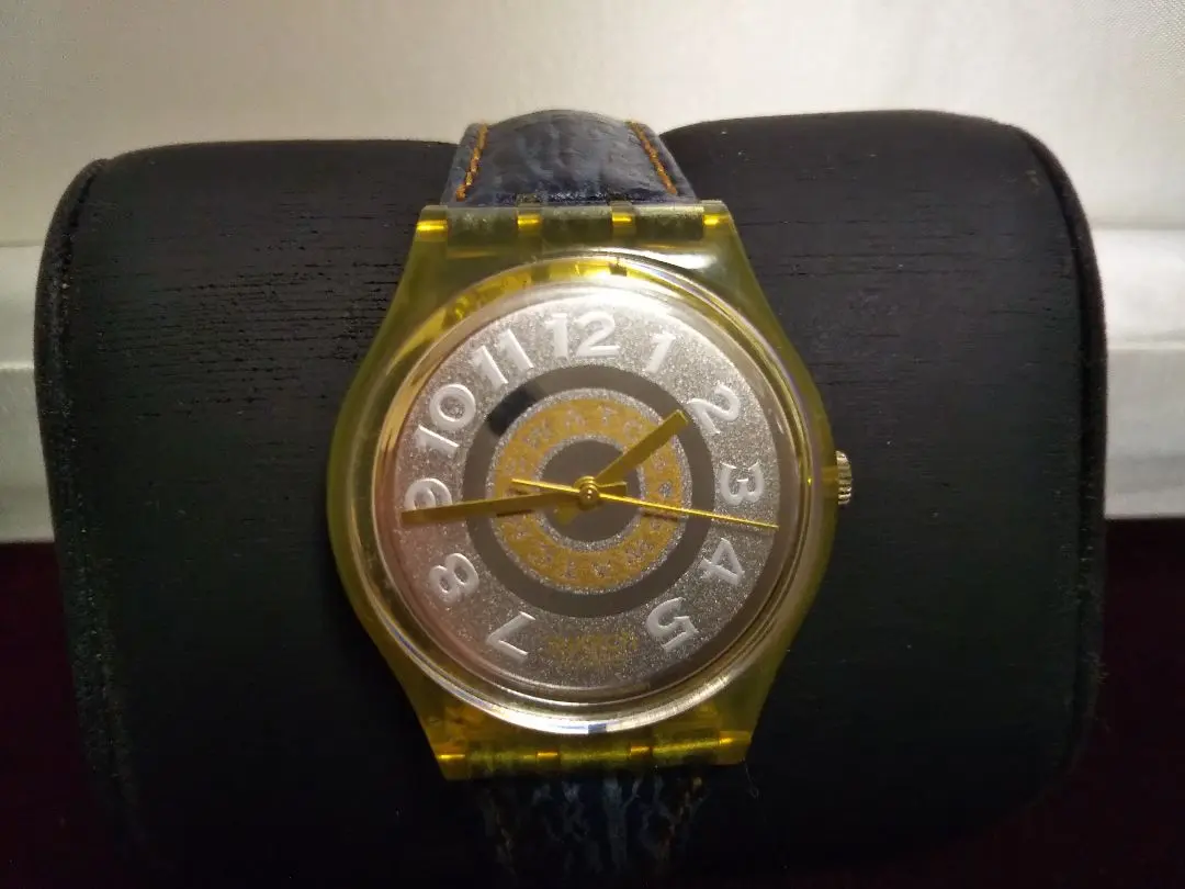 Thumbnail of SWATCH Analog Watch, Yellow (Non-working)