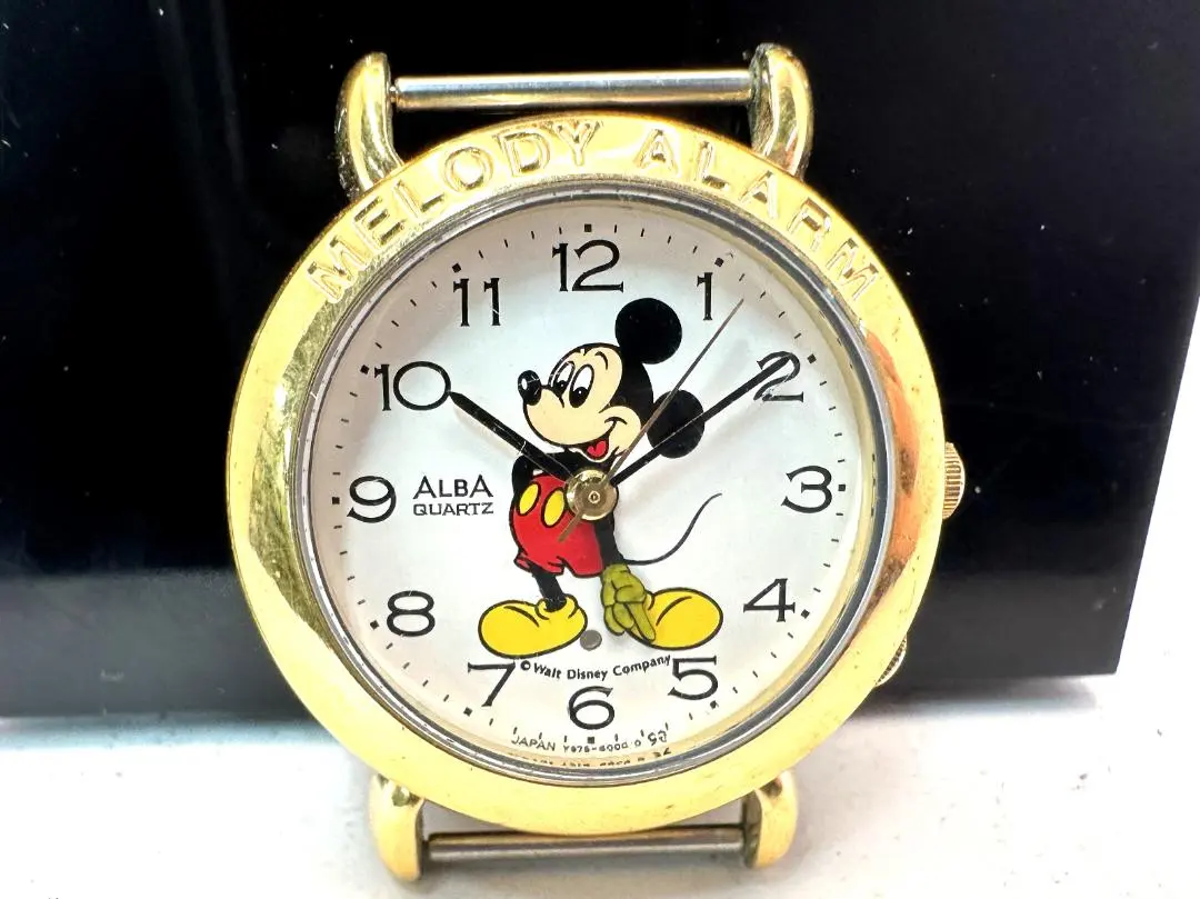 Thumbnail of Face only ALBA Alba wristwatch Mickey Mouse non-working B1296