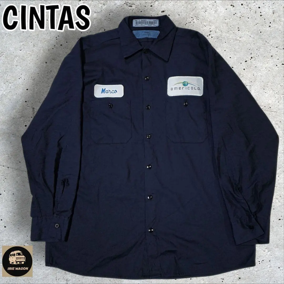 Thumbnail of CINTAS Popular Company Embroidered Logo Work Shirt L-RG