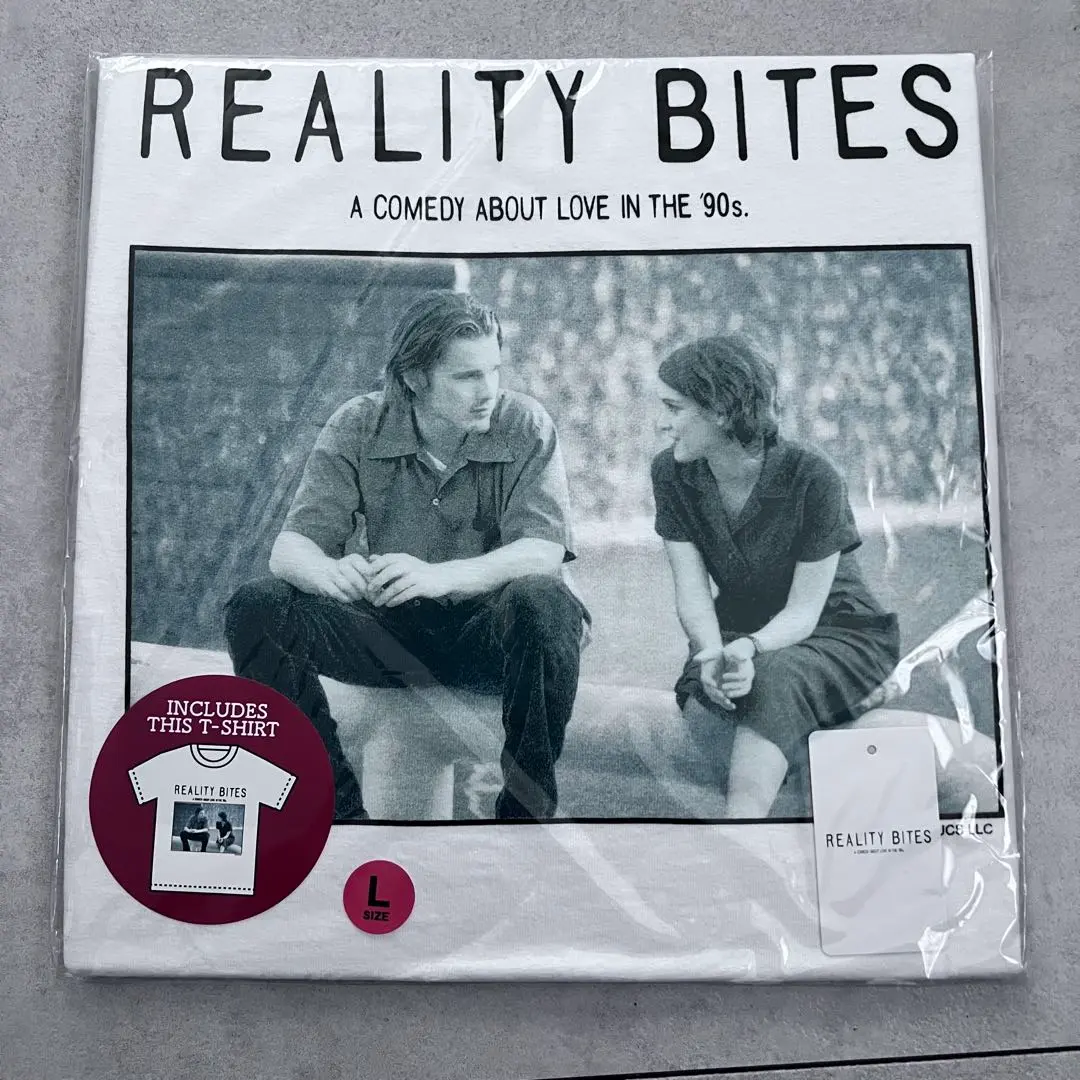 野村訓市着　90s ヴィンテージ　reality bites tシャツ【L】 野村訓市 着 90s ヴィンテージ Robert Crumb ロバートクラム 作