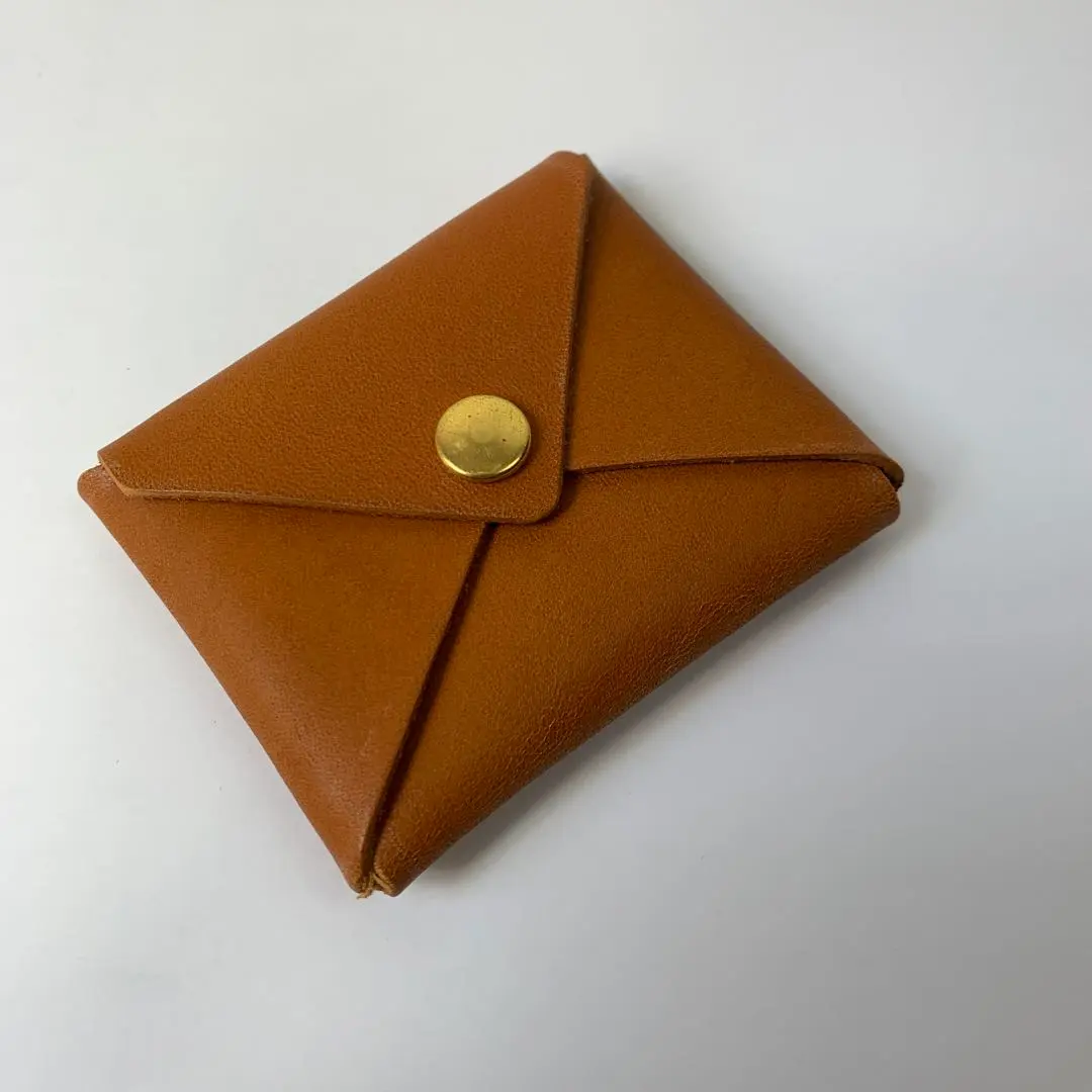 Thumbnail of Coin case, cute letter type, coin purse, genuine leather, unused, new, CAM