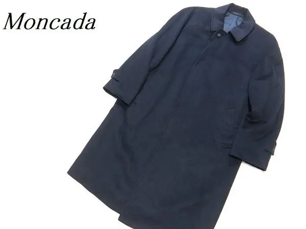 Moncada モンカーダ カシミヤ100% マキシ丈 チェスターコート LL