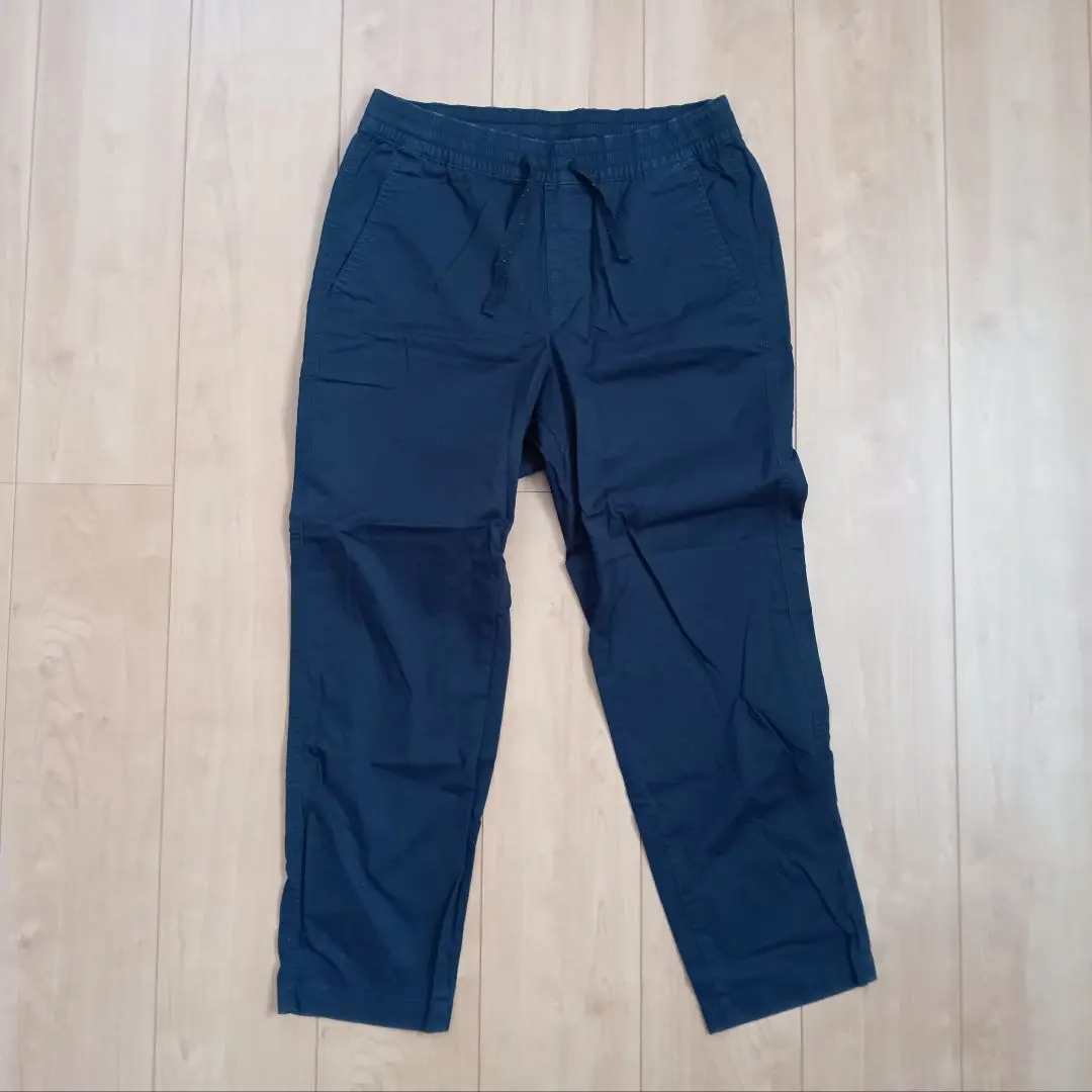 Thumbnail of Uniqlo Navy Elastic Waist Pants, Size S