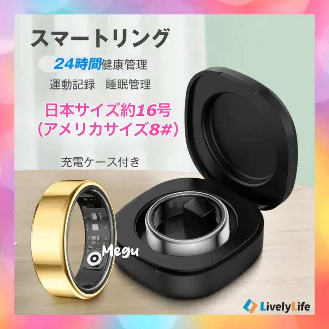 Thumbnail of New 2025 R99 Smart Ring Health Management Sleep Monitor Ring Size 8#