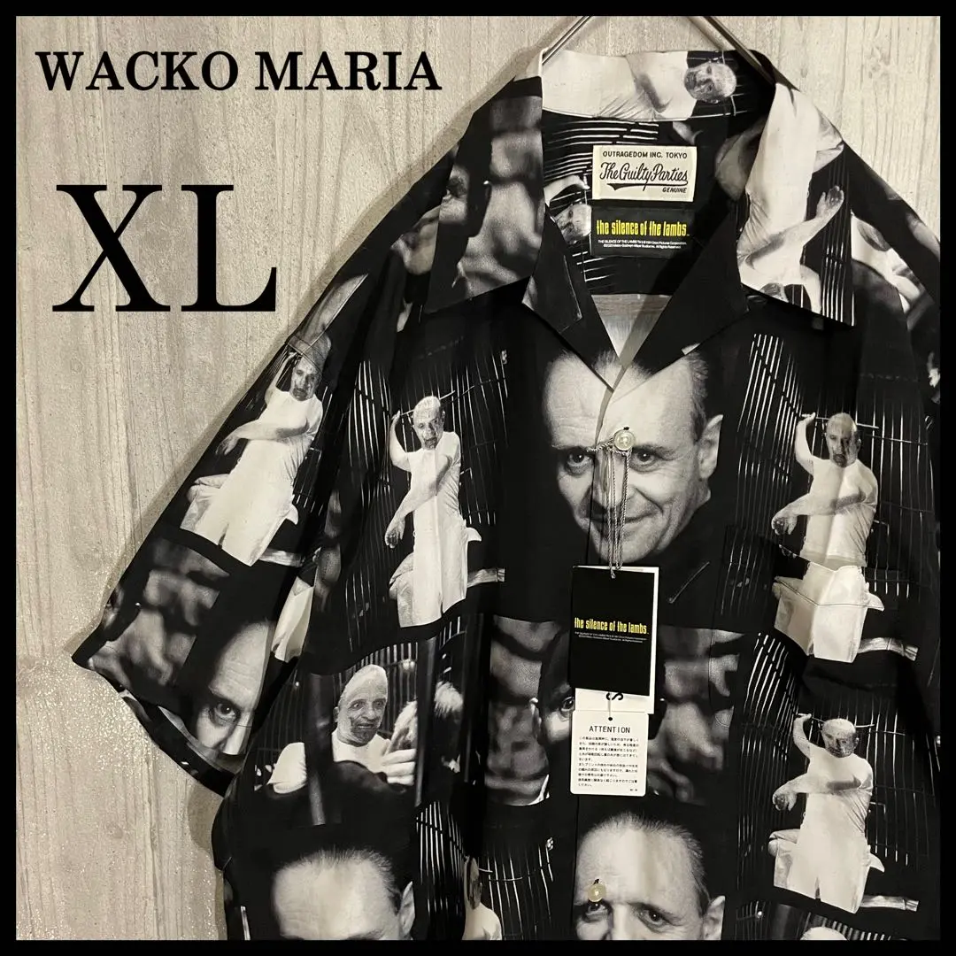 即完売　ワコマリア×羊たちの沈黙　アロハシャツ　Mサイズ WACKO MARIA (ワコマリア) 羊たちの沈黙 アロハシャツ | kaddish