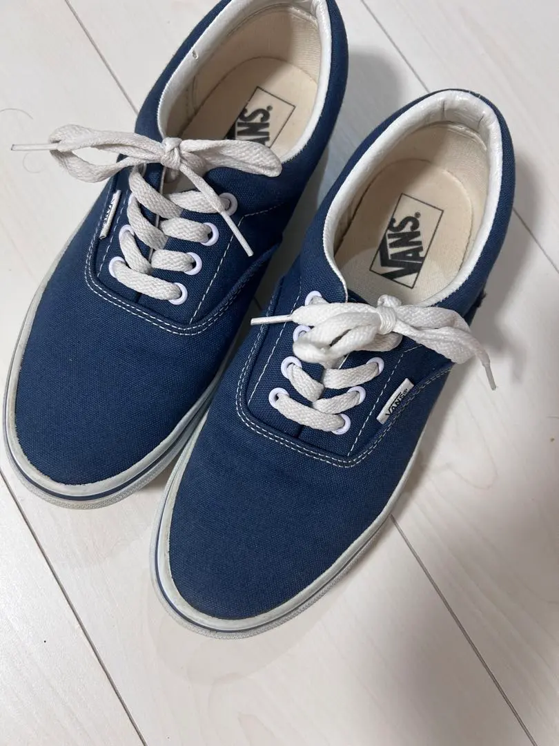 Thumbnail of VANS navy sneakers, size 24.5