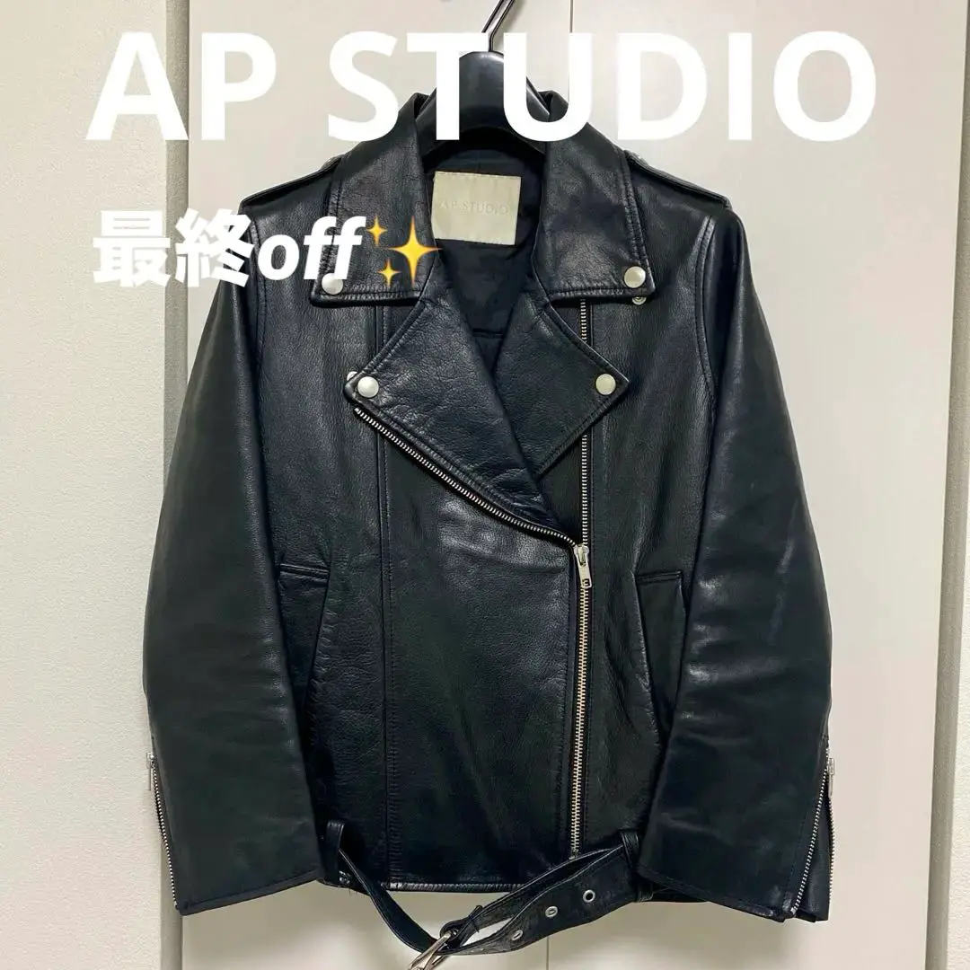 本日限定最終値下げ⭐︎試着のみ⭐︎AP STUDIO パディングジャケット　コート黒 本日限定最終値下げ⭐︎試着のみ⭐︎AP STUDIO パディング