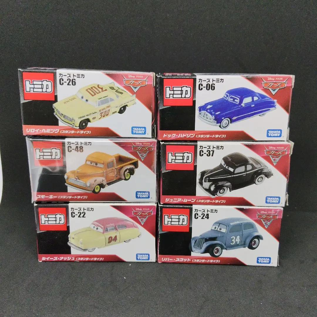Thumbnail of 【Unused, New】Cars Tomica Discontinued 6-Piece Set Cars 3: Road Trip Legends