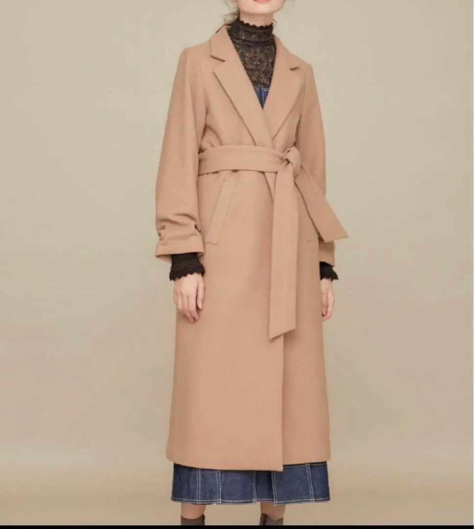 【新品・未使用】CASA FLINEダブルブレストコート/BEIGE 2025年最新】CASA FLINE アウターの人気アイテム - メルカリ