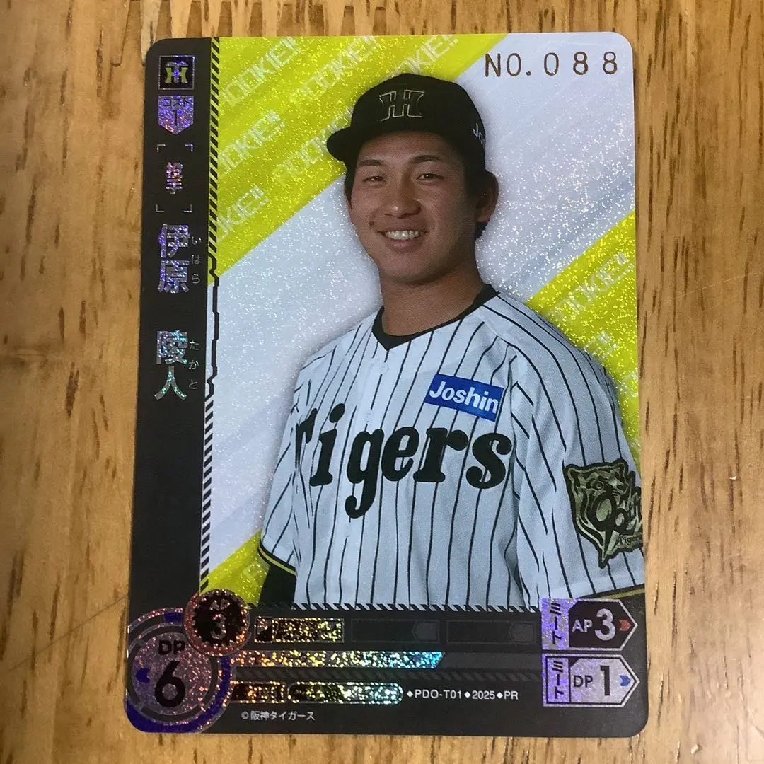 ドリームオーダー プロモ チームカード 阪神タイガース シリアル ドリームオーダー プロモ シリアル 勝負師 阪神タイガース 梅野