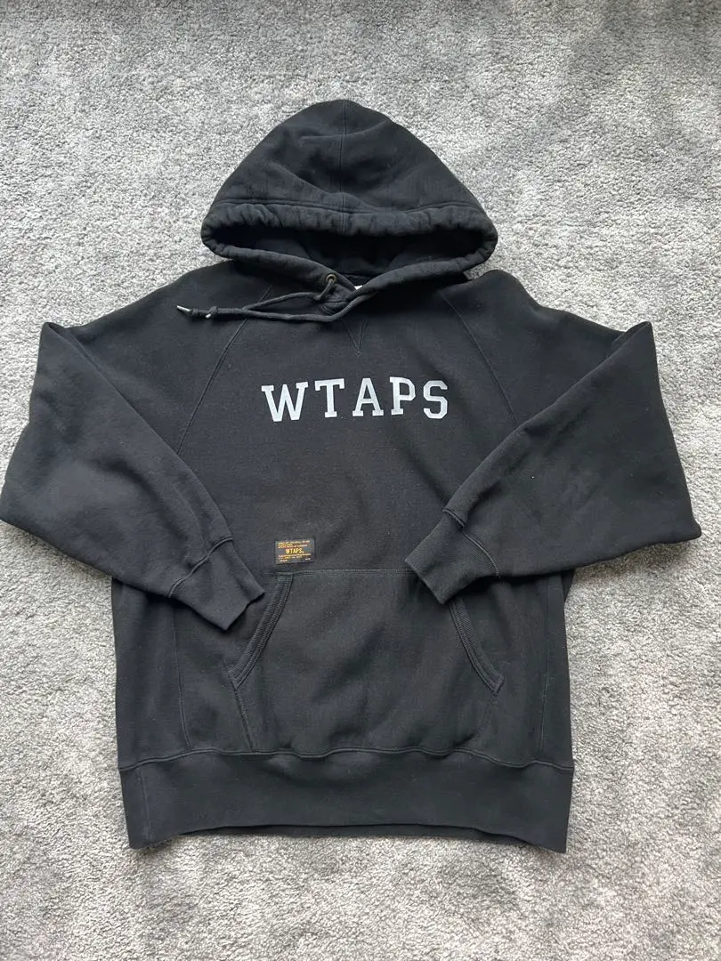新品 WTAPS フーディー パーカー フード ロゴ logo ブラック 黒 WTAPS Cut ＆ Sewn 29 パーカー | ブラック | FARFETCH JP