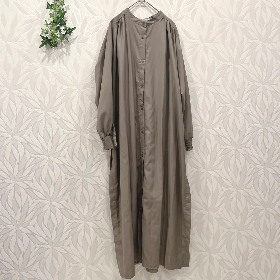 Thumbnail of 【Donna Marie】Women's One-Piece Dress, Long Length / M, Greige, Body-Shaping