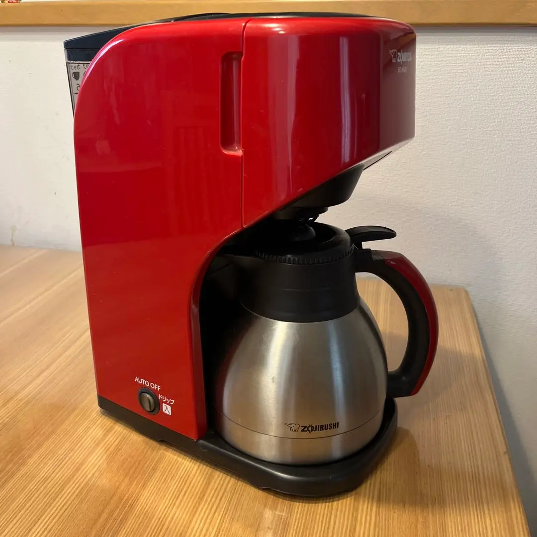 【新品未使用】ZOJIRUSHI コーヒーメーカー 珈琲通 EC-KS50-RA Amazon | ZOJIRUSHI コーヒーメーカー 【カップ約1~5杯】 EC