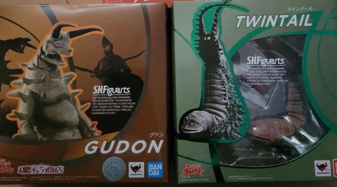 SHFiguarts ツインテール & グドンのセット 帰ってきたウルトラマン』グドンがS.H.Figuartsシリーズに参戦