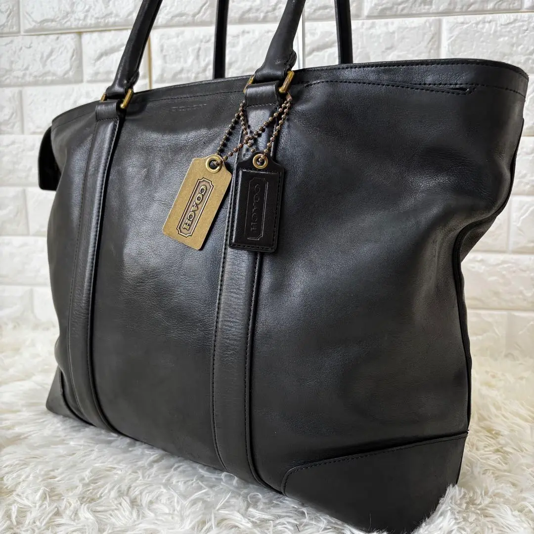 c*c様 COACH ブラック　レザートートバッグ　70600 コーチ COACH 70600 ブリーカー レガシー レザー 2WAY トート