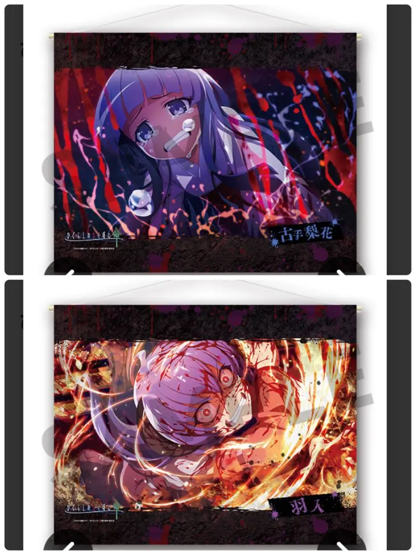 【最終価格！】ひぐらしのなく頃に煌 梨花＆羽入 タペストリー ひぐらしのなく頃に業・卒_B2タペストリー 梨花＆羽入 | 公式