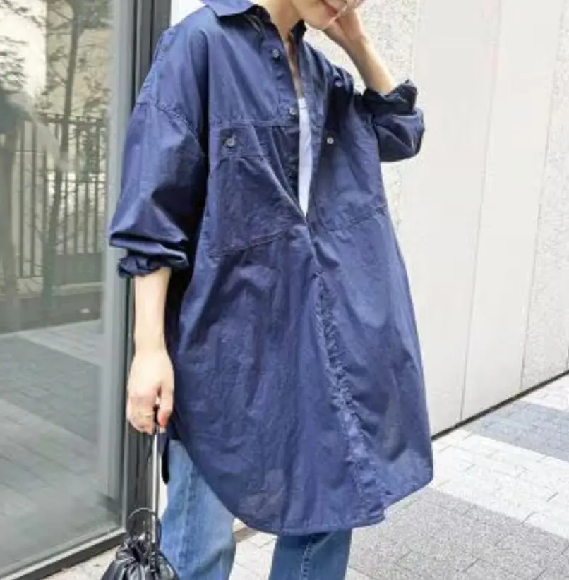 2025年最新】 Spick & span ボイルストライプロングルーズシャツ