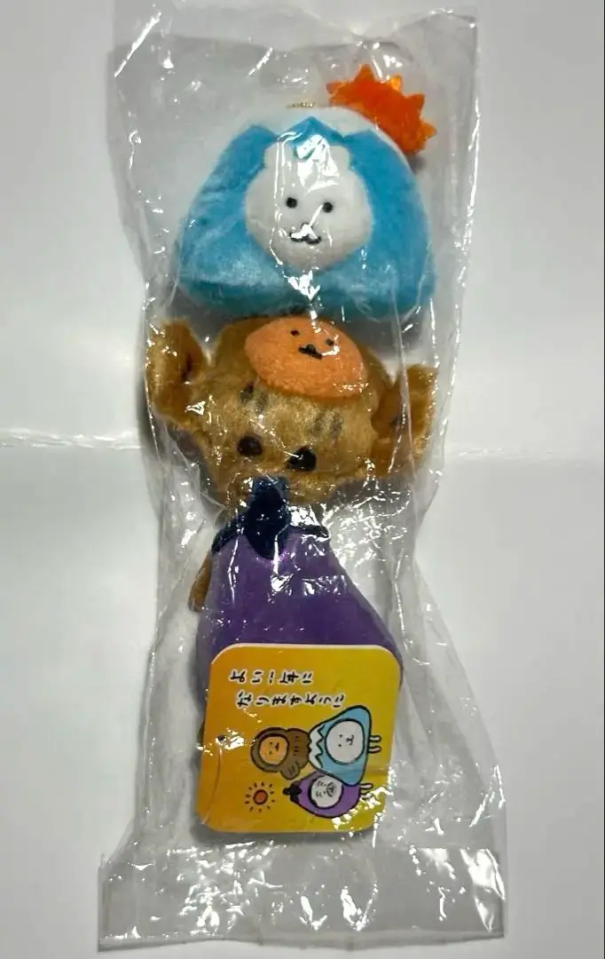 マレーグマ３種　1富士2鷹3 茄子　キョンシーマスコット　キーホルダー２種 ナガノマーケット ナガノキャラクターズ つながる！一富士二鷹三