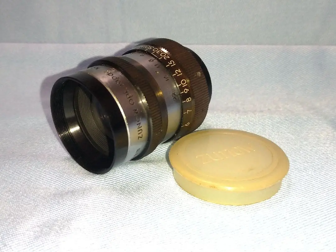 Zunow  カメラ用　レンズ　38mm  未使用品　比較的　美品 その他 Zunow-ELMO Cine 38mm F1.1 【Dマウントレンズ】 カメラ
