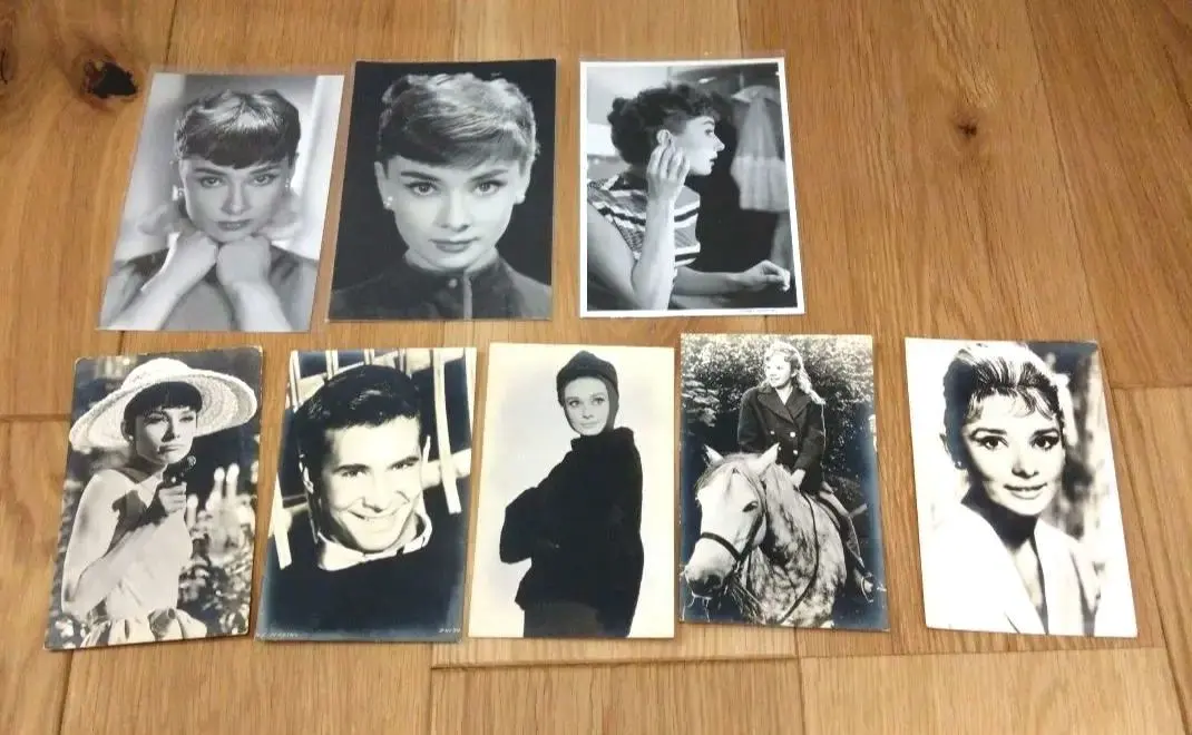 Thumbnail of Audrey Hepburn Antique Postcard Set of 8