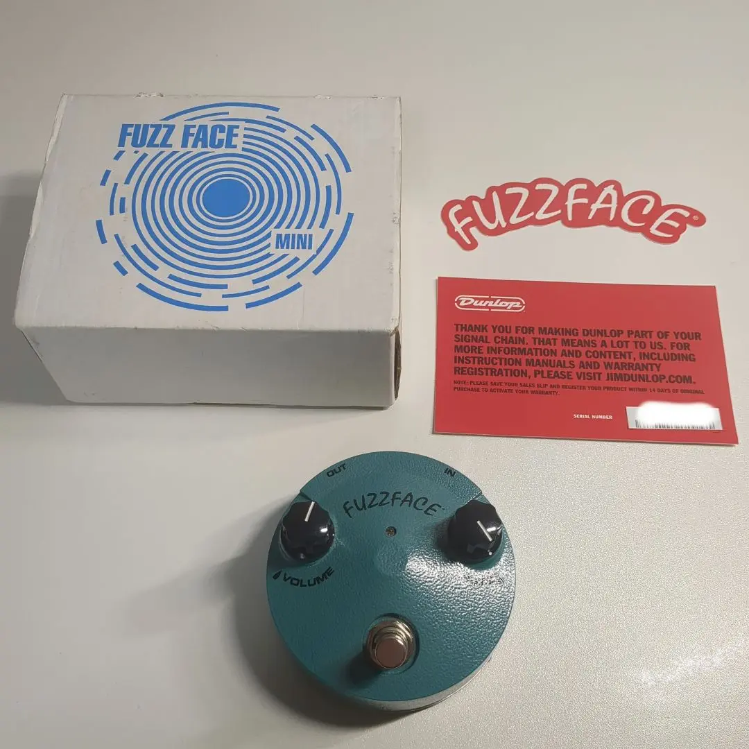 Fuzz Face mini FFM3 中古美品 ファズ 超小型ジミヘンファズ「Jim Dunlop Fuzz Face Mini Hendrix FFM3