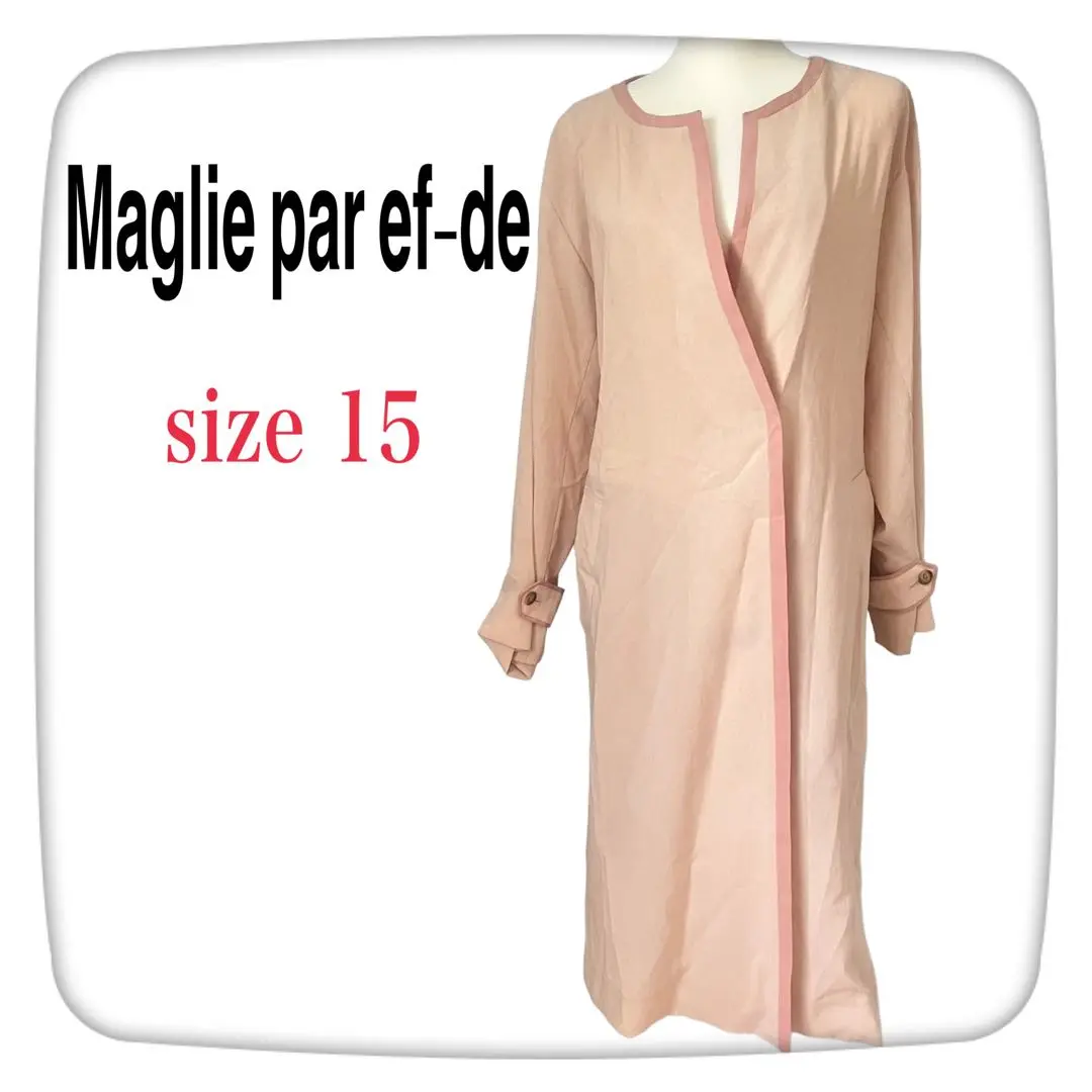 新品タグ付き】Maglie par ef-de レーススプリングコート649