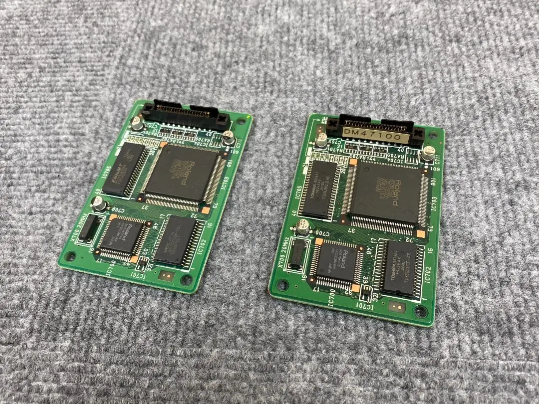 707 ROLAND VS8F-2 エフェクトボード 2枚セット Roland VS8F-2 Effect Expansion Board Set Excellent Tested