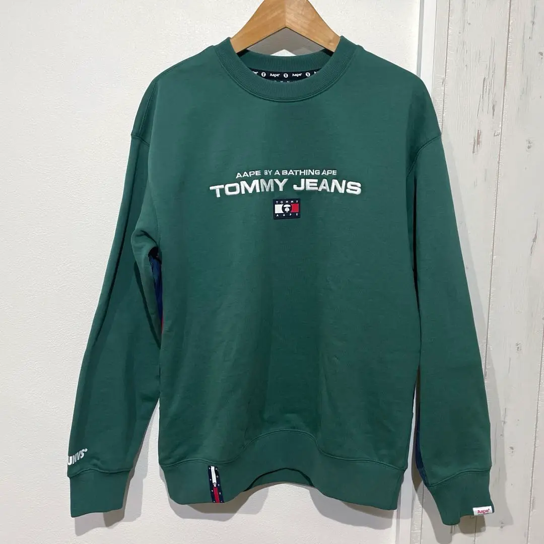 ◇トミーエイプ【M】トレーナー　スウェット　ビッグロゴ　ゆったり　カジュアル ◇トミーエイプ【M】トレーナースウェットビッグロゴゆったり