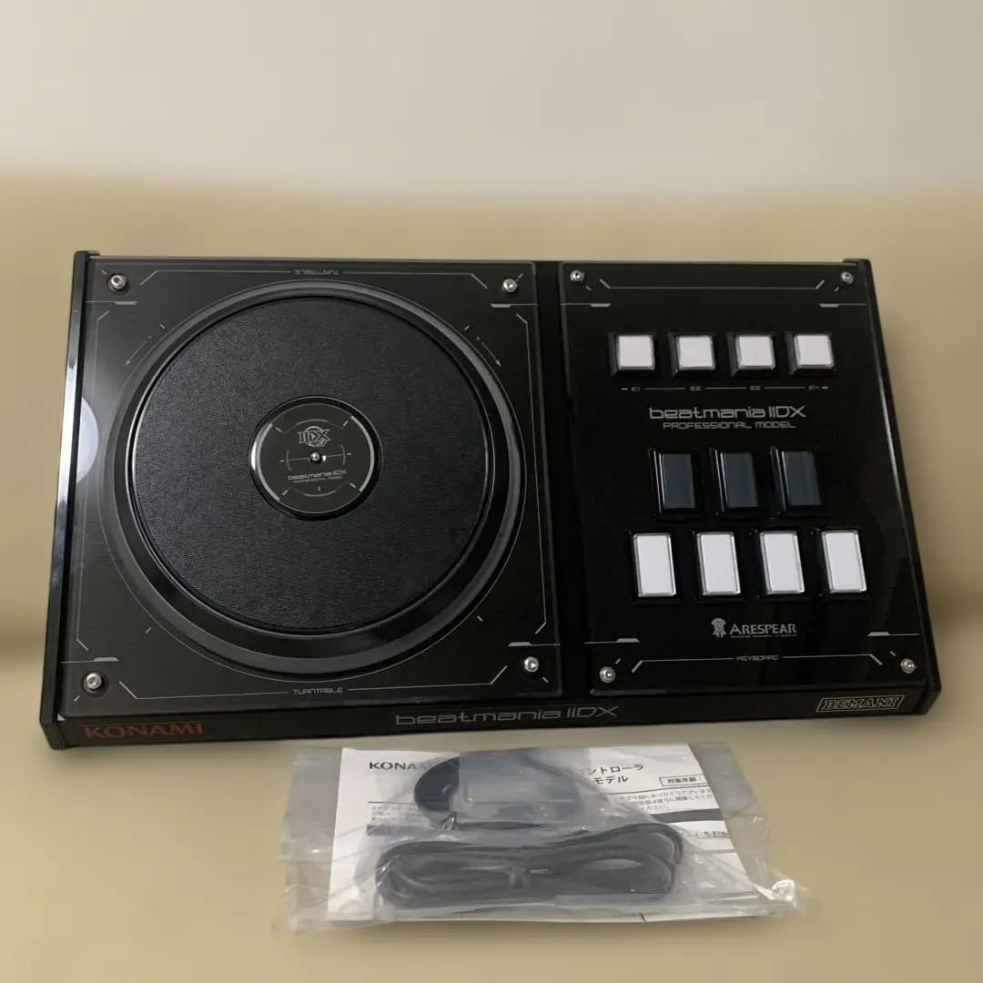 【中古品】KONAMI beatmania IIDX professional Konami Beatmania IIDX Turntable Dedicated Controller 25047