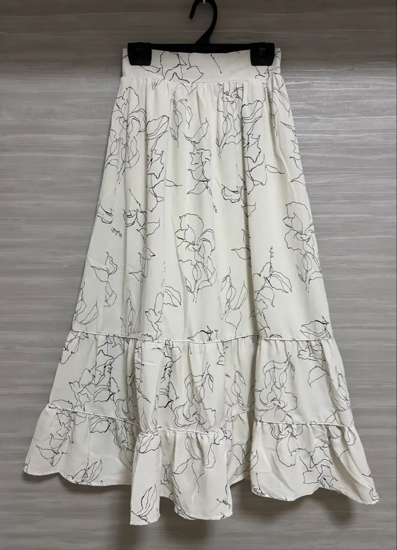 Thumbnail of an mille Long Skirt, Floral Pattern