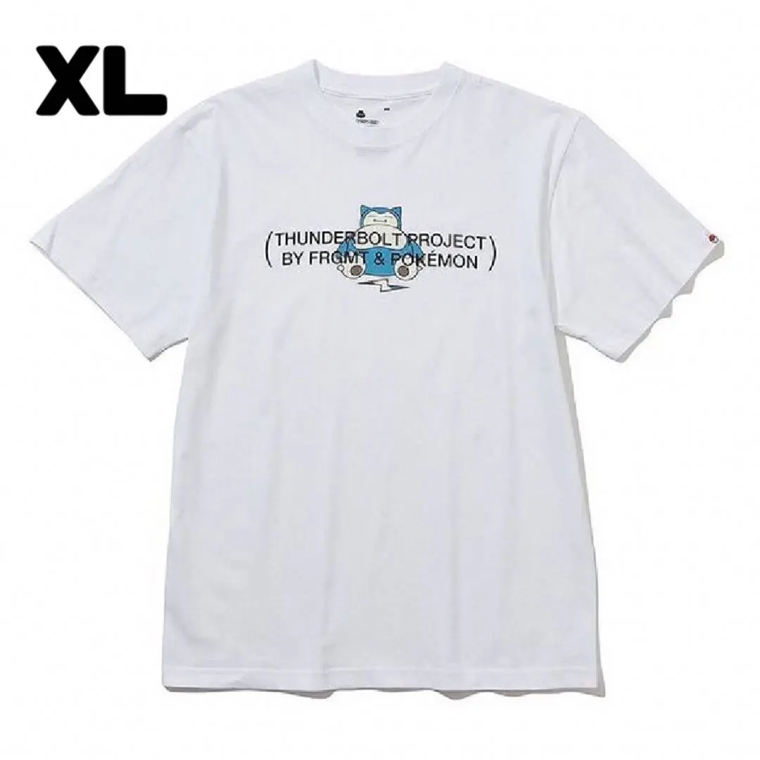 送料無料 通販 ファッション FRAGMENT XL まちわび 白 Tシャツ PROJECT THUNDERBOLT その他
