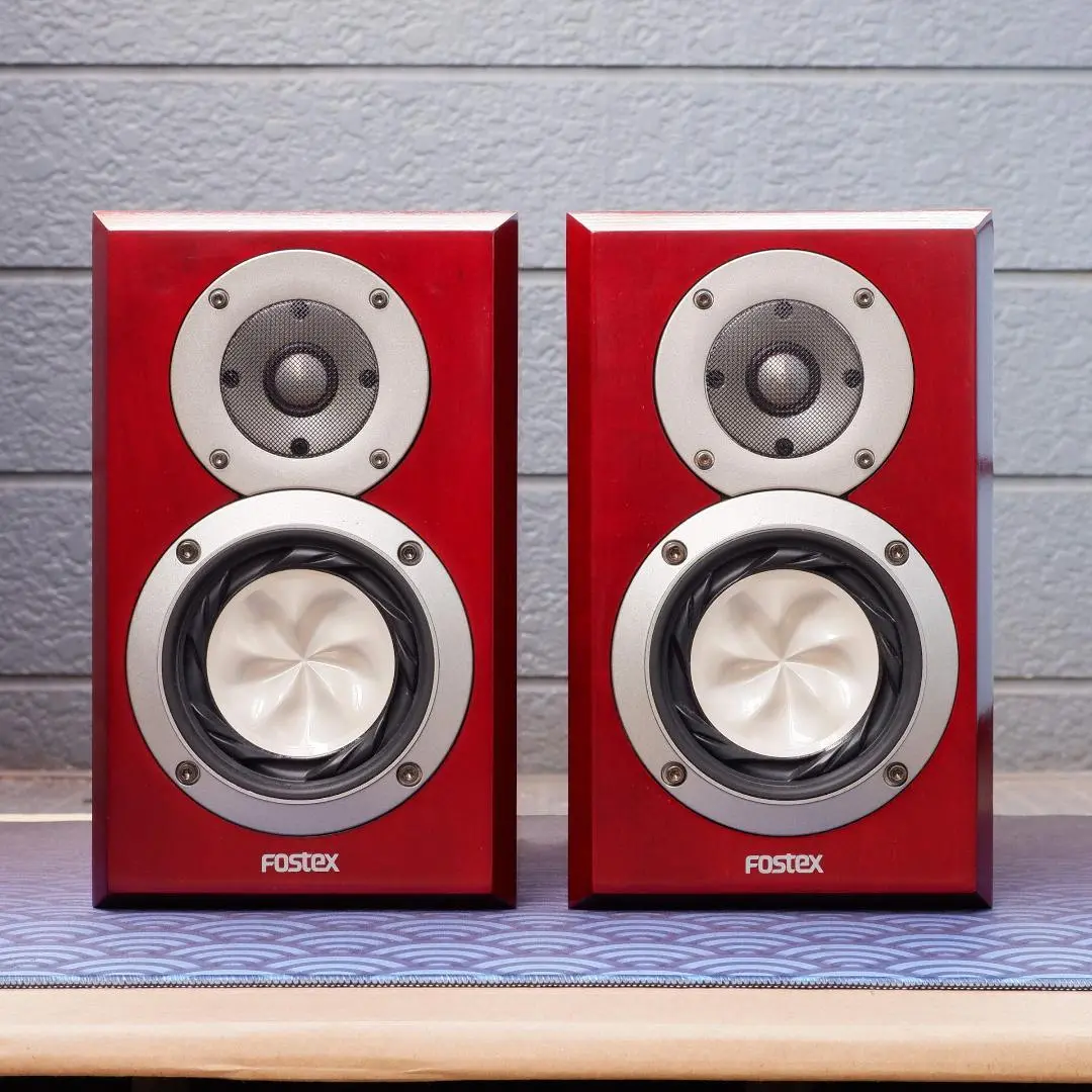 ☆美品 Fostex GX100 DB バスレフ型スピーカー ペア シリアル連番 ☆美品 Fostex GX100 DB バスレフ型スピーカー ペア シリアル連
