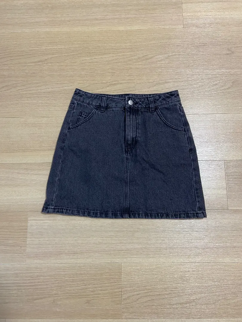 Thumbnail of Denim mini skirt
