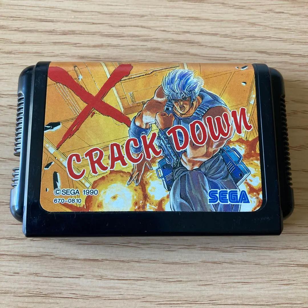 CRACK DOWN（クラックダウン ）【中古・MD欧州版】