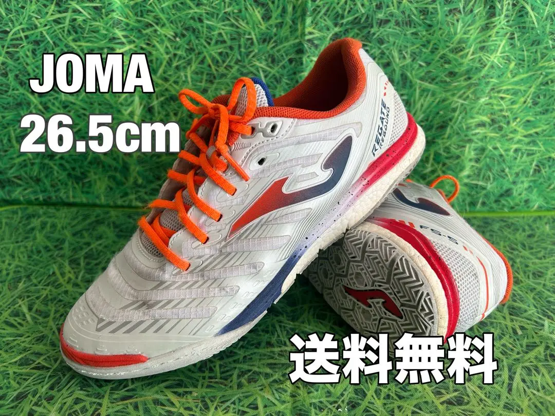 【未使用】JOMA フットサルシューズレガテリバウンド25.0cm 楽天市場】ホマ リガテ リバウンド 2502 WHITE INDOOR 大人用