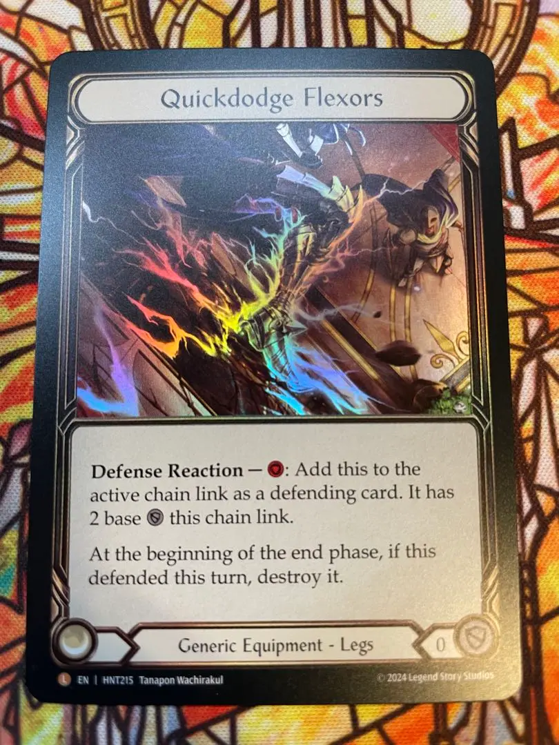 その他 Quickdodge Flexors RF flesh and blood Quickdodge Flexors - The Hunted - Flesh & Blood TCG - FaB