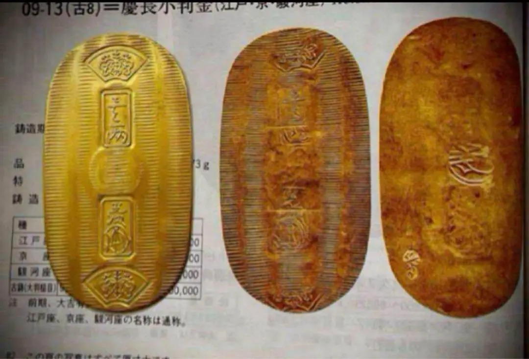 値下げ！24金メッキ レプリカ小判セット 大判 小判 古銭 24金メッキ レプリカ小判セット 大判 小判 古銭 額縁付き 24KGP